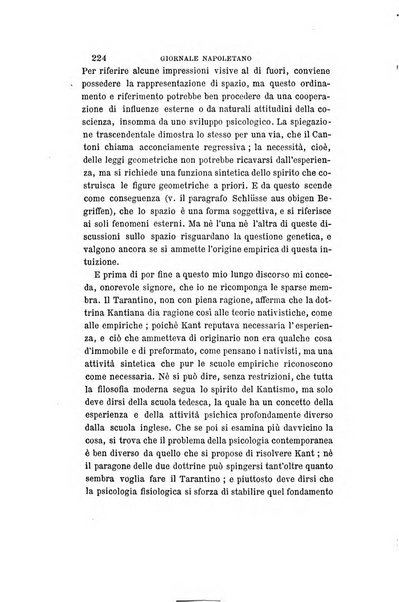 Giornale napoletano di filosofia e lettere, scienze morali e politiche