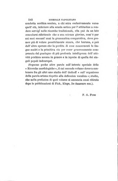 Giornale napoletano di filosofia e lettere, scienze morali e politiche