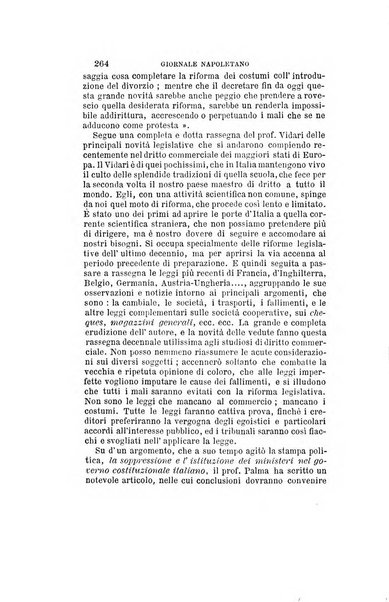 Giornale napoletano di filosofia e lettere, scienze morali e politiche