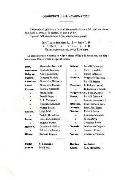 Giornale napoletano di filosofia e lettere, scienze morali e politiche