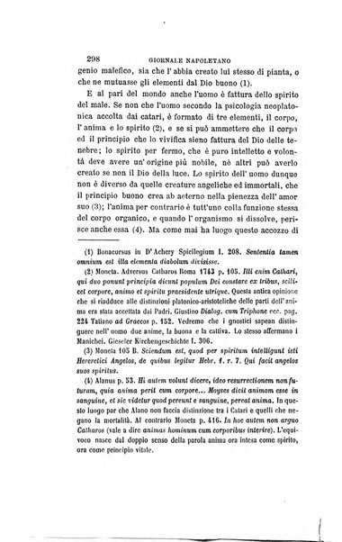 Giornale napoletano di filosofia e lettere, scienze morali e politiche