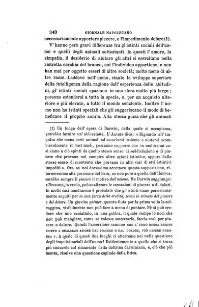 Giornale napoletano di filosofia e lettere, scienze morali e politiche