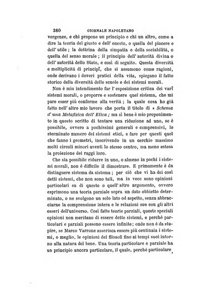 Giornale napoletano di filosofia e lettere, scienze morali e politiche