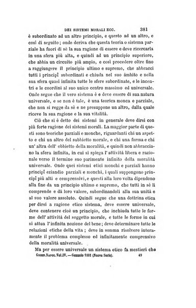 Giornale napoletano di filosofia e lettere, scienze morali e politiche