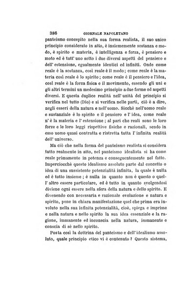 Giornale napoletano di filosofia e lettere, scienze morali e politiche