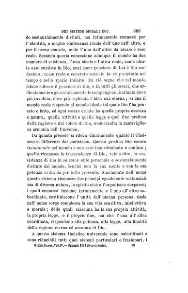 Giornale napoletano di filosofia e lettere, scienze morali e politiche