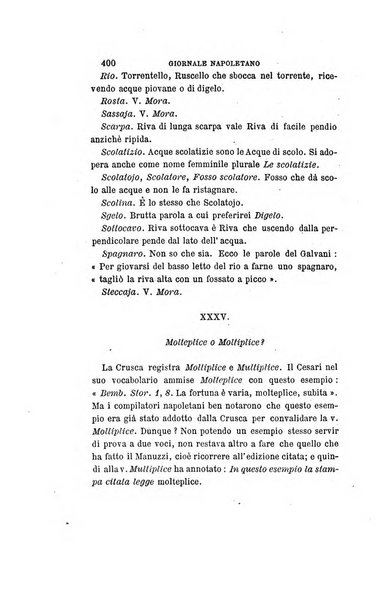 Giornale napoletano di filosofia e lettere, scienze morali e politiche