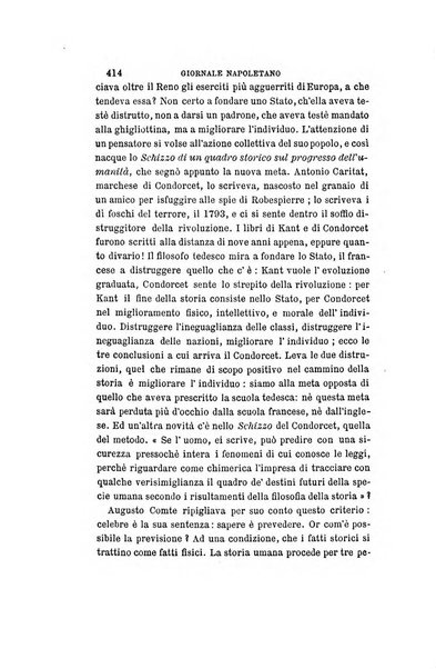 Giornale napoletano di filosofia e lettere, scienze morali e politiche