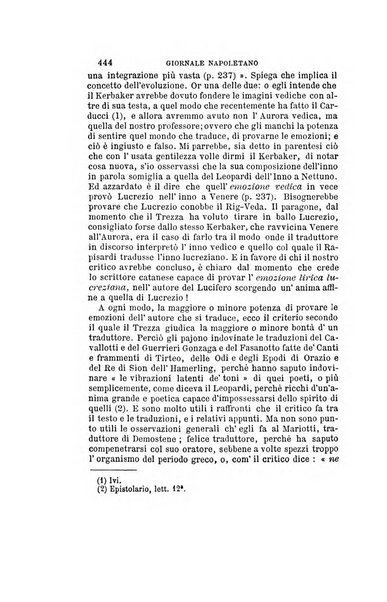 Giornale napoletano di filosofia e lettere, scienze morali e politiche