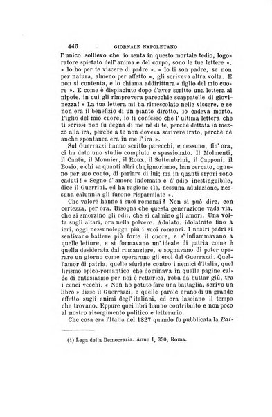 Giornale napoletano di filosofia e lettere, scienze morali e politiche