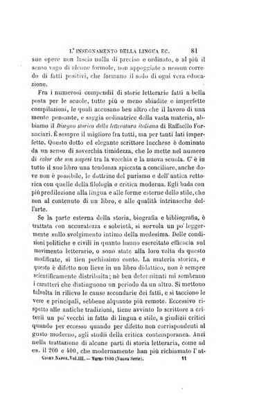 Giornale napoletano di filosofia e lettere, scienze morali e politiche