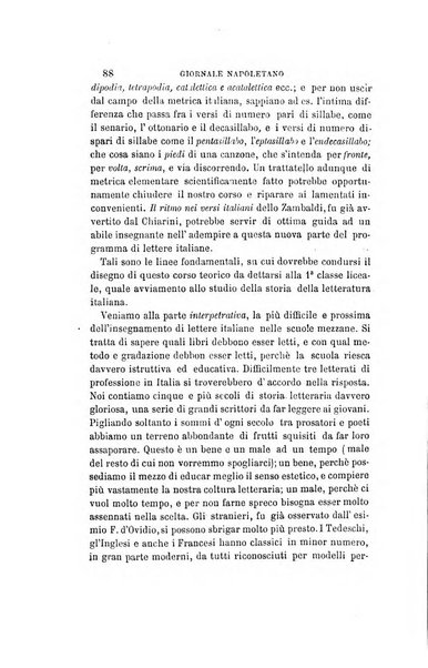 Giornale napoletano di filosofia e lettere, scienze morali e politiche