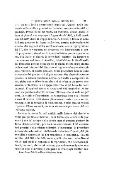 Giornale napoletano di filosofia e lettere, scienze morali e politiche