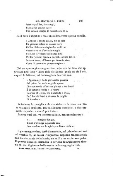 Giornale napoletano di filosofia e lettere, scienze morali e politiche