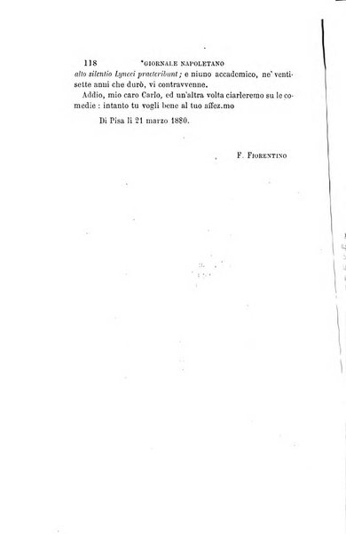 Giornale napoletano di filosofia e lettere, scienze morali e politiche