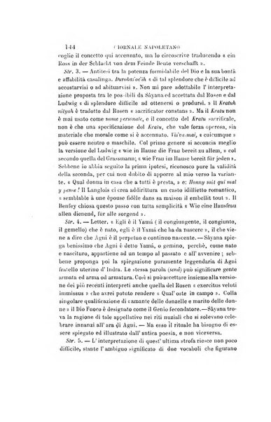 Giornale napoletano di filosofia e lettere, scienze morali e politiche