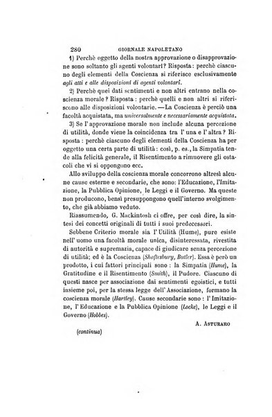 Giornale napoletano di filosofia e lettere, scienze morali e politiche