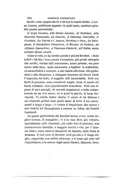 Giornale napoletano di filosofia e lettere, scienze morali e politiche