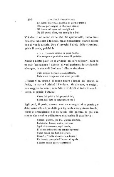 Giornale napoletano di filosofia e lettere, scienze morali e politiche