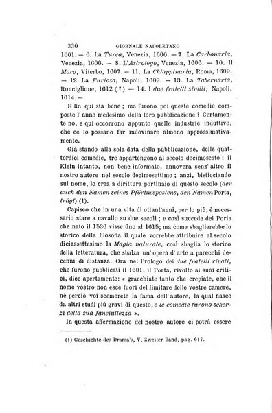 Giornale napoletano di filosofia e lettere, scienze morali e politiche