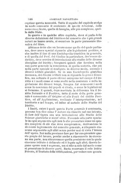 Giornale napoletano di filosofia e lettere, scienze morali e politiche