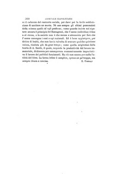 Giornale napoletano di filosofia e lettere, scienze morali e politiche