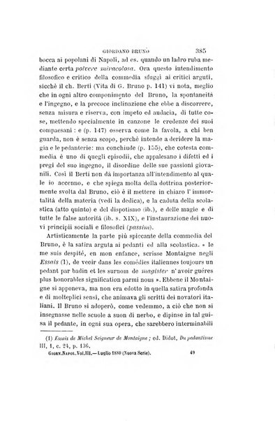 Giornale napoletano di filosofia e lettere, scienze morali e politiche