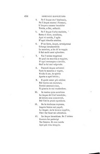 Giornale napoletano di filosofia e lettere, scienze morali e politiche