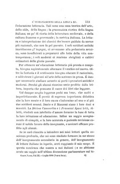 Giornale napoletano di filosofia e lettere, scienze morali e politiche