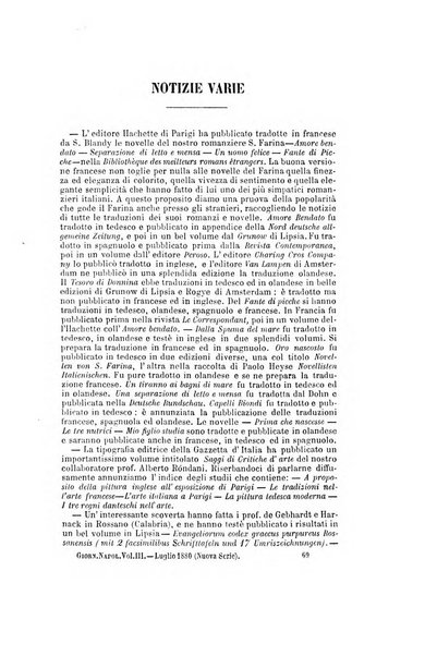 Giornale napoletano di filosofia e lettere, scienze morali e politiche