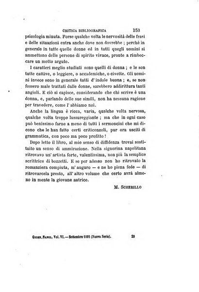 Giornale napoletano di filosofia e lettere, scienze morali e politiche