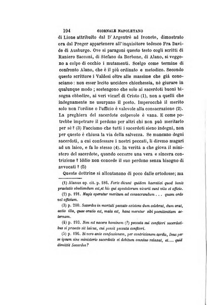 Giornale napoletano di filosofia e lettere, scienze morali e politiche