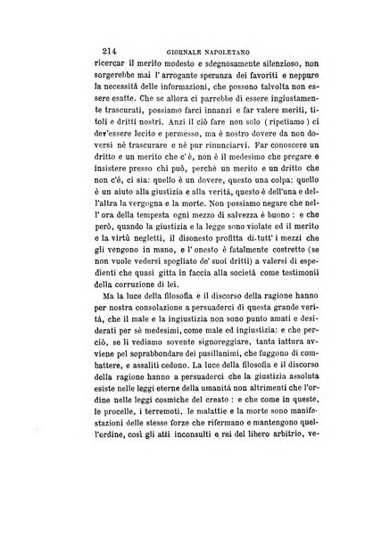 Giornale napoletano di filosofia e lettere, scienze morali e politiche