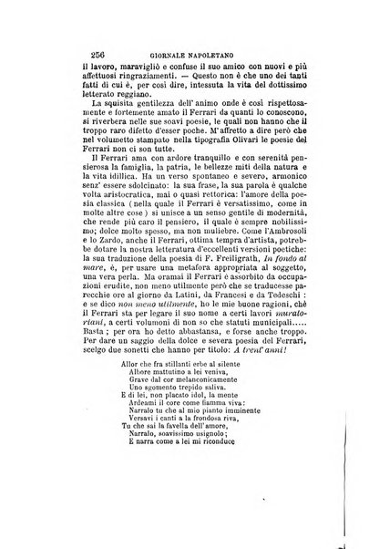 Giornale napoletano di filosofia e lettere, scienze morali e politiche