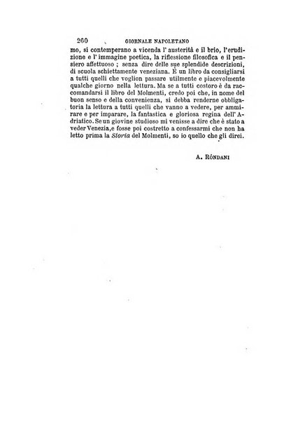 Giornale napoletano di filosofia e lettere, scienze morali e politiche