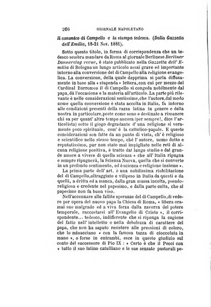 Giornale napoletano di filosofia e lettere, scienze morali e politiche