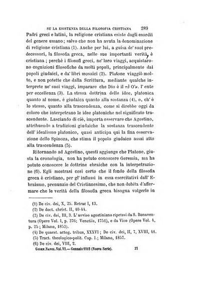 Giornale napoletano di filosofia e lettere, scienze morali e politiche