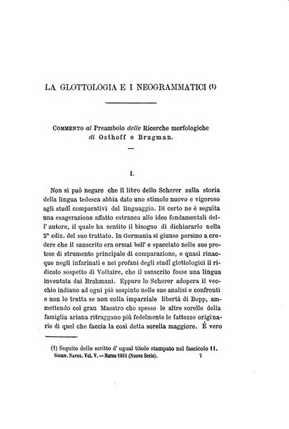 Giornale napoletano di filosofia e lettere, scienze morali e politiche