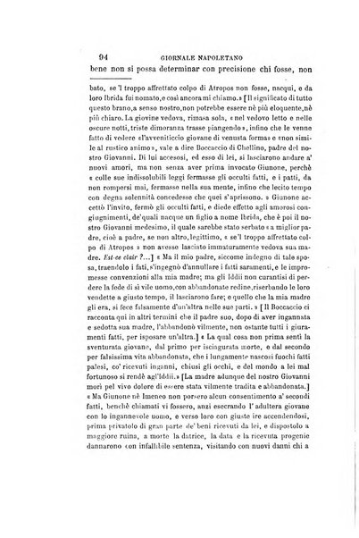 Giornale napoletano di filosofia e lettere, scienze morali e politiche