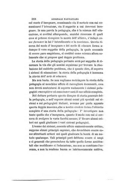 Giornale napoletano di filosofia e lettere, scienze morali e politiche