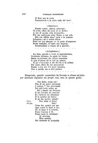 Giornale napoletano di filosofia e lettere, scienze morali e politiche