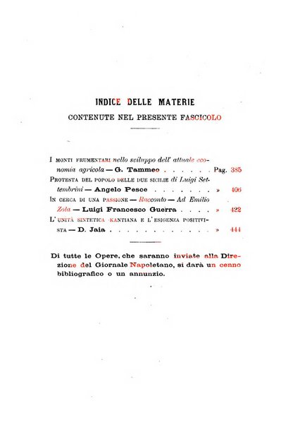 Giornale napoletano di filosofia e lettere, scienze morali e politiche