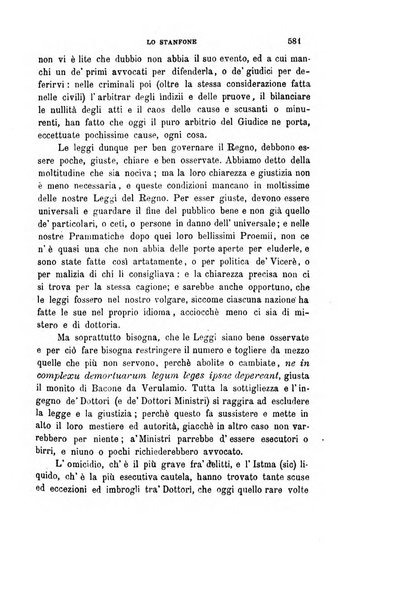 Giornale napoletano di filosofia e lettere, scienze morali e politiche