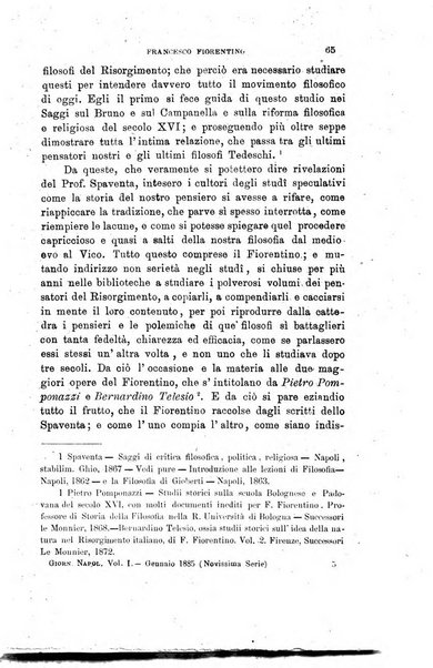 Giornale napoletano di filosofia e lettere, scienze morali e politiche