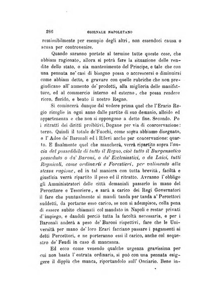 Giornale napoletano di filosofia e lettere, scienze morali e politiche