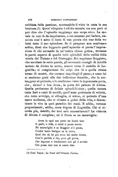 Giornale napoletano di filosofia e lettere, scienze morali e politiche