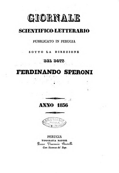 Giornale scientifico-letterario