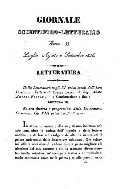 Giornale scientifico-letterario