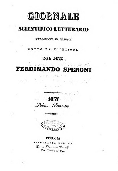 Giornale scientifico-letterario