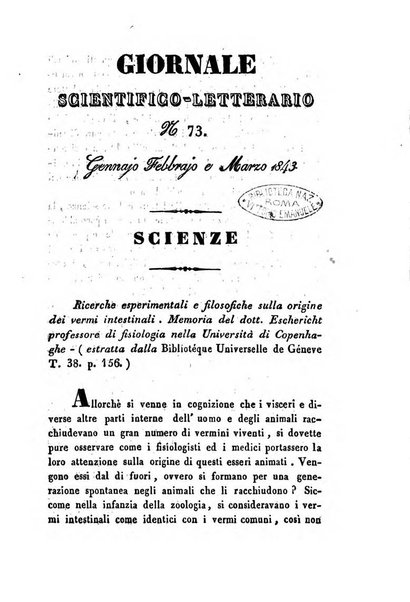 Giornale scientifico-letterario